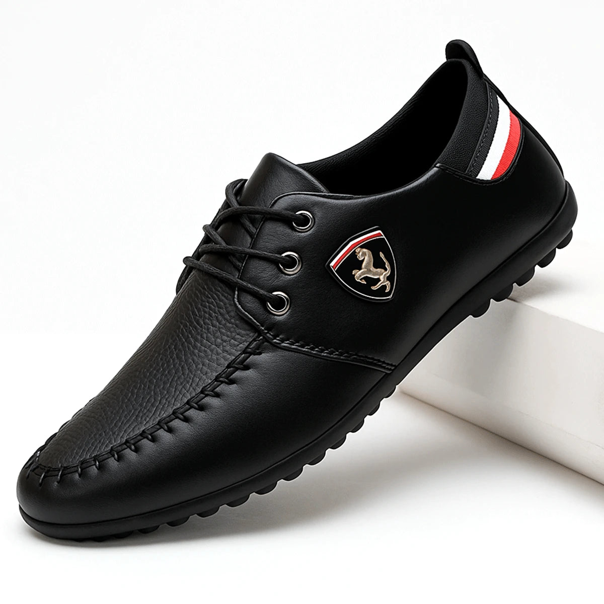Mocassin en Cuir Ferrari® – Élégance et Confort + Cadeau Exclusif